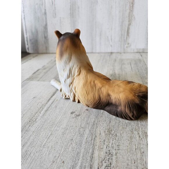 Aldon collie sheltie porcelain dog puppy statue figurine - Picture 4 of 8